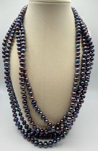 Multicolor Baroque-Style Pearl Necklace Group