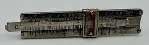 Vintage Sterling Vernon Measuring Rule