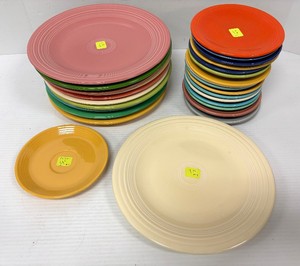 Large Lot of FIESTA Plates