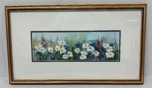 Lovely Original Watercolor Floral Painting by Nicola Dugmore