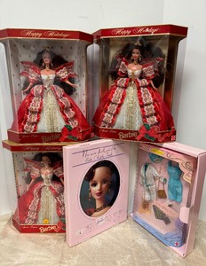 Group of Mint in Box BARBIE Dolls &amp Accessory Set