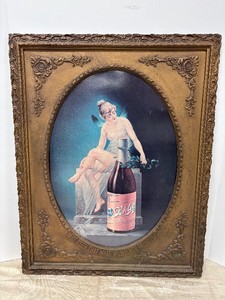 Vintage SCHLITZ Beer Sign - The Beer That Made Milwaukee Famous