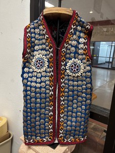 Wonderful Old Antique Handmade &amp Elaborately Decorated Mongolian Vest