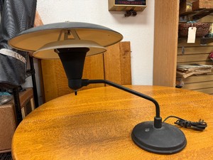 Mid Century Atomic UFO Style Desk Lamp