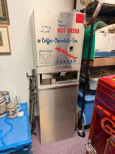 Nice condition Working Vintage Coin-Operated SUPERIOR Hot Drink Bar Vending Machine #1