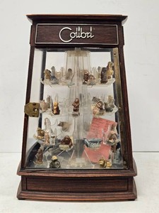 Calibri Store Display Case Full of Small Animal Figurines