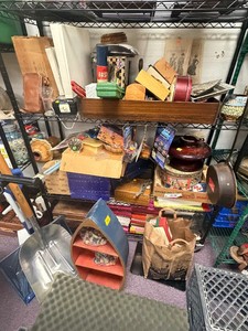 Entire Contents of Shelf - Collectibles Vintage items etc