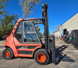 2007 Linde H70D Diesel Forklift with Cab