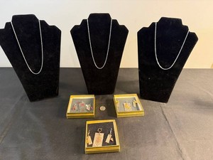 Costume Jewelry Sets - Necklaces, Pendants & Earrings (Lot of 3)