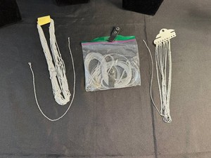 Costume Jewelry - Assorted Silver-Tone Necklaces & Chains
