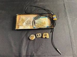 Jewelry & Western Accessories Mixed Lot - Bolo Tie, Buckles & More