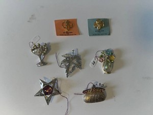 Girl Scout Pins & Costume Jewelry Mixed Lot - 7 Pieces