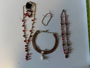 Costume Jewelry - Beaded Necklaces, Bracelet & Earrings