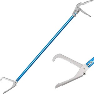60 Professional All-Aluminum Alloy Snake Tong Reptile Grabber Rattle Snake Catcher Wide Jaw Handling Tool with Lock