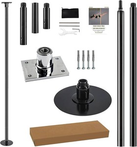 $180 PRIOR FITNESS Fixed Dance Pole,45mm CE Certified Pole Dance Pole for Home