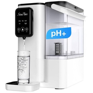 $400 SimPure Y9A UV Countertop Reverse Osmosis Water Filter, Alkaline