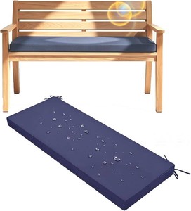 Lounge Cushions for Outdoor Furniture 60x18x2in Dark Blue