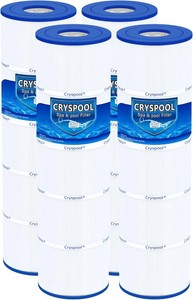 $135 Cryspool 07077 Pool Filter Cartridges Replace CCP420, R173576, 4 Pack
