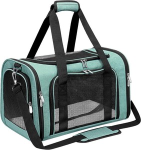 Soft-Sided CatDogPet Carrier, Collapsible Pets Travel Carriers