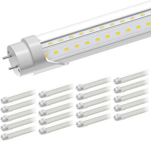 $128 ONLYLUX T8 Led Bulbs 4 Foot 6500K 36W 5400LM 20 Pack