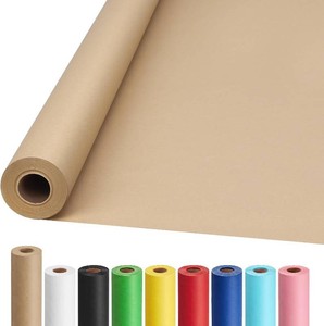 Moretoes 36 x 1,200(100) Brown Kraft Paper Roll Banner Paper Craft Paper