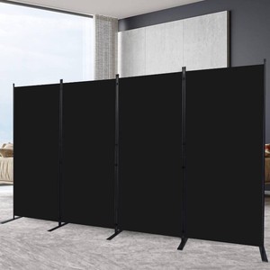 Room Divider 4 Panel-136Wide,6FT Room Dividers and Folding Privacy Screen