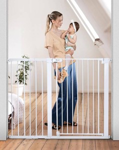 COMOMY 36 Extra Tall Baby Gate for Stairs, Fits 29.5 to 48.8 Openings