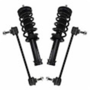 $251 Front Shock Coil Spring Sway Bar Link Kit 4 Piece - 2014-2016 Tesla S - TRQ 128574-03119038