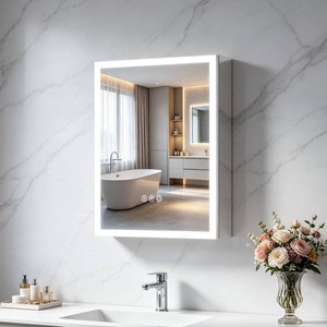 $240 20x26 LED Medicine Cabinet Mirror with Lights for Bathroom