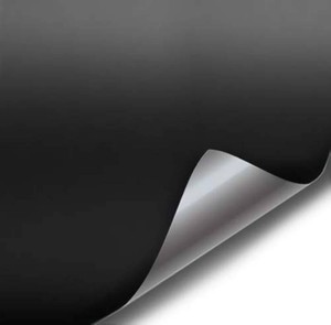VViViD Matte Black Vinyl Wrap Adhesive Film Air Release Decal Sheet (10ft x 5ft Extra-Large roll)