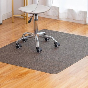 Baroyal Office Chair Mat for Hardwood Floor, Anti-Slip PVC, 45 x 53 Inch