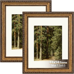 19x23 Picture Frame 2 Pack - Antique Wall Vintage Picture Frames