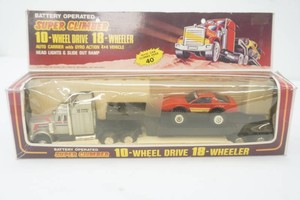 NIP Super Climber 10-Wheel drive 18-Wheeler Auto Carrier with Gyro Action 4x4 Vehicle 150 scale
