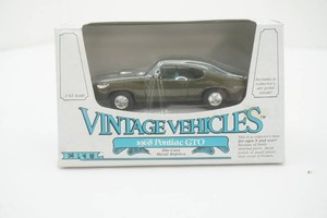 NIP Ertl 143 scale Die Cast Metal Vintage Vehicles 1968 Pontiac GTO