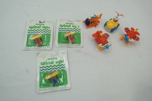 group of vintage wind up toys 3 NIP