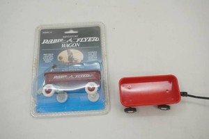 NIP Radio Flyer Wagon Miniature Scale die cast metal, plastic Radio flyer Miniature wagon