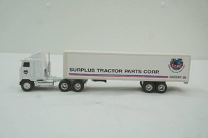 Surplus Tractor Parts semi tractor and cargo trailer 164 scale die cast metal