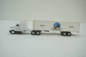 Ertl Kenworth semi truck and South Dakota Centennial box trailer 164 scale die cast metal