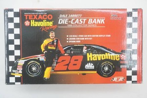 Racing Champions Texaco Havoline Racing 124 scale Die Cast Metal #28 1995 Collector Series Bank