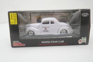 Racing Champions 124 Scale Die Cast Metal Inspection Car 1940 Ford Coupe