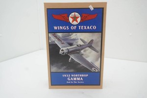 Ertl Wings of Texaco 1932 Northrop Gama Die Cast Metal 130 Scale ModelCoin Bank