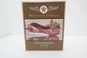 Ertl Wings of Texaco 1940 Grumman Goose 130 Scale Die Cast Metal ModelCoin Bank