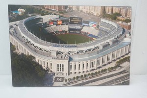 ariel print of Yankee Stadium 2009 World Champions framed 30 x 20