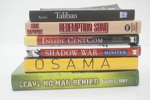 six books focused on Middle East and Modern Military
