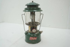 Coleman #74 Model 220H series duel mantel liquid fuel camping lantern