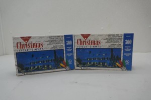 2 NIP 300 Icicle set Christmas lights
