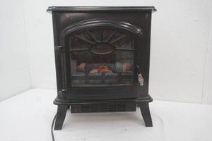 replica vintage fireplace electric room heater 21 tall and 18 wide works good