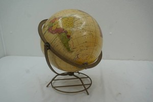 Crams Universal Terrestrial Globe 10.5 diameter duel rotation