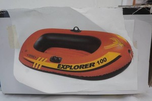 Intex Explorer 100 tube down the hill or behind the boat