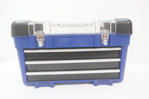large tool box with minimal tools included 23 x 12 x 14